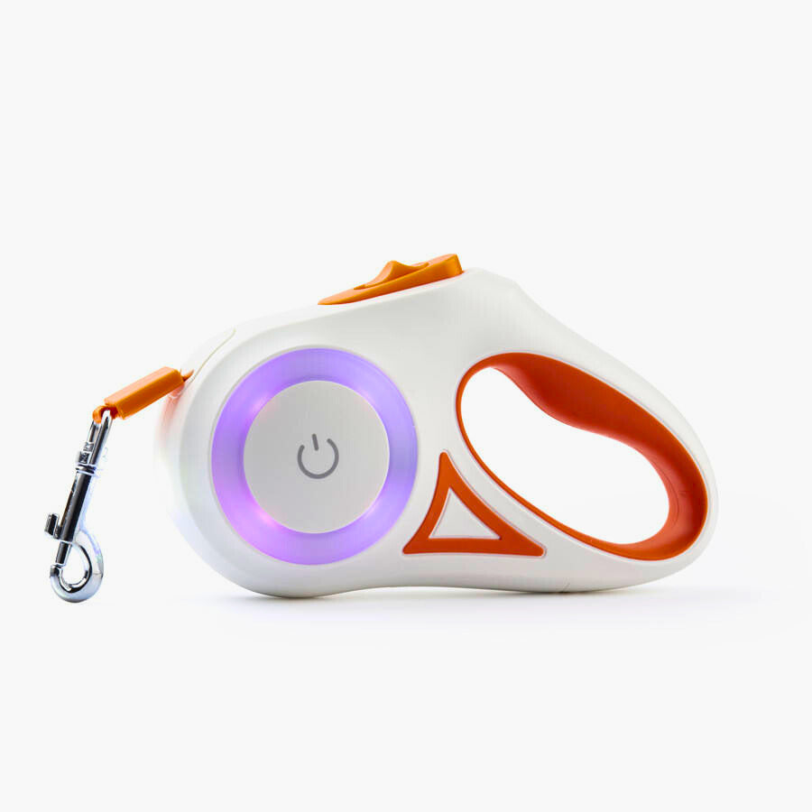 Heavy-Duty LED Retractable Dog Leash