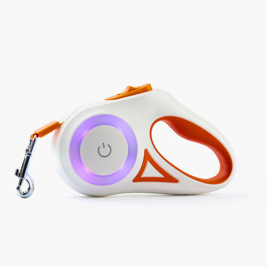 Heavy-Duty LED Retractable Dog Leash
