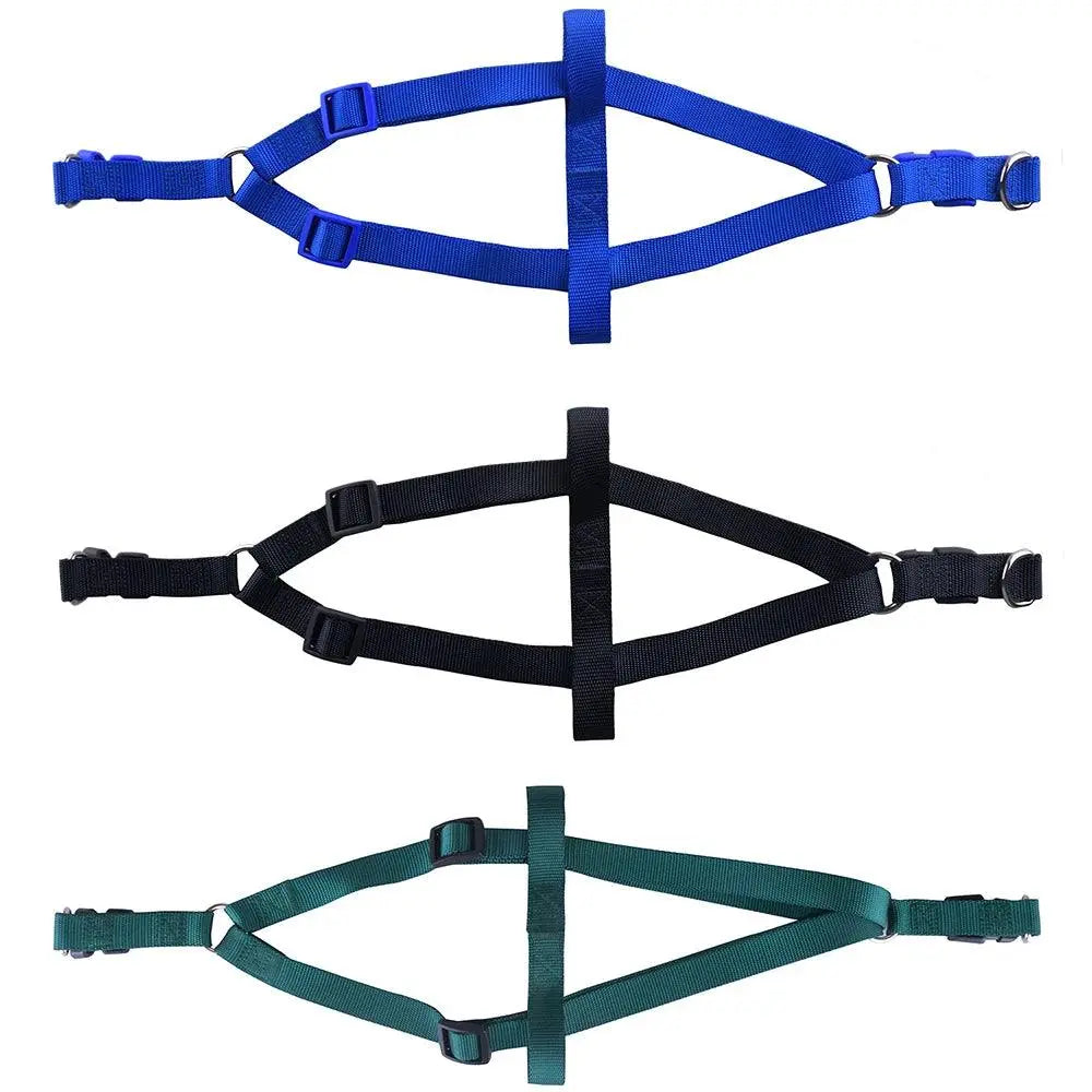 Nylon Pet Dog Harness No Pull Adjustable Dog Leash Vest Classic Running Leash Strap Belt for Small and Medium Dogs OnePaw Dog Company