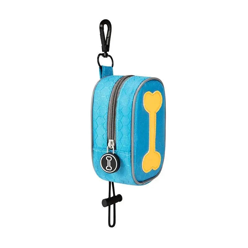 Dog Poop Bag Holder & Accessory Bag One Paw Dog Company Blue