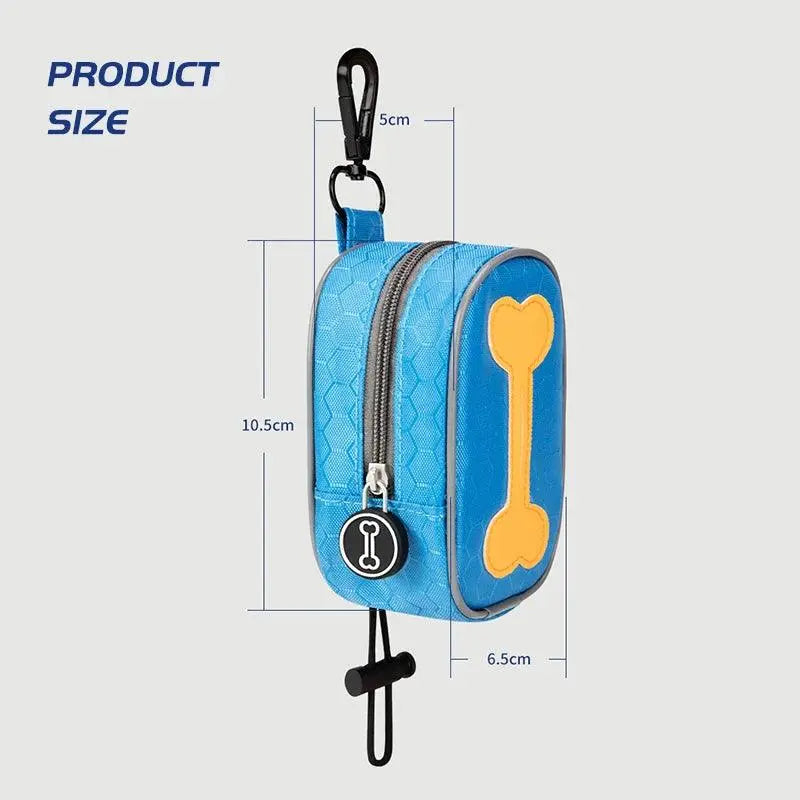 Dog Poop Bag Holder & Accessory Bag One Paw Dog Company