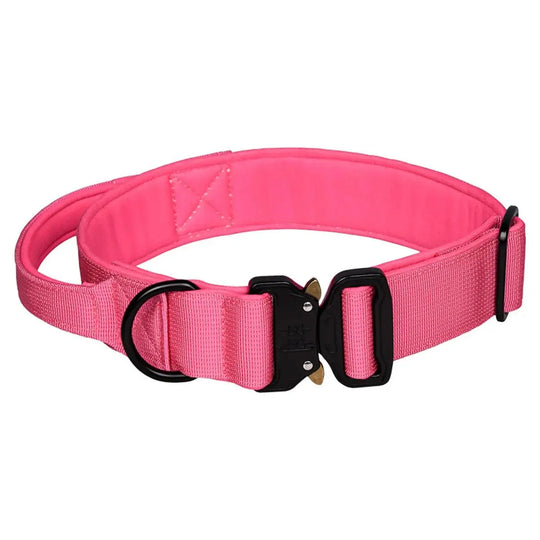 Multi Color Collar With Control Handle OnePaw Dog Company Pink M