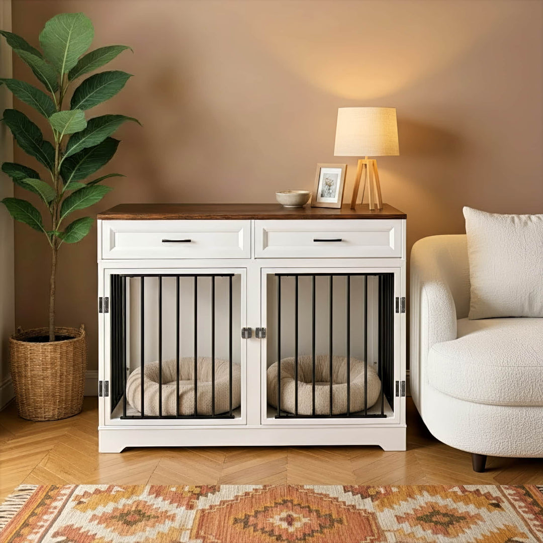 white and walnut #finish_white-and-walnut