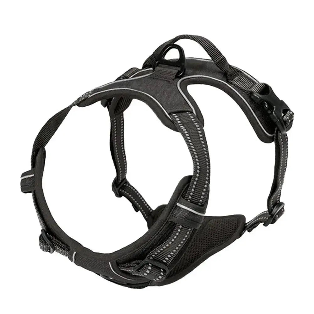 Easy Walk Reflective Harness One Paw Dog Company Black