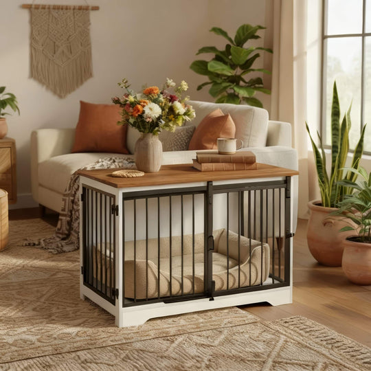 dark oak and white #finish_dark-oak-and-white