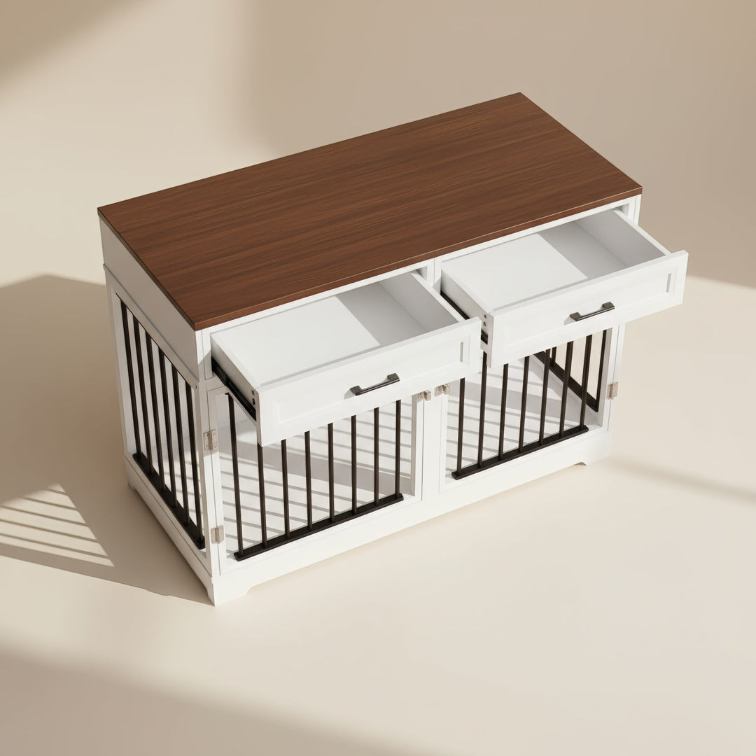 white and walnut #finish_white-and-walnut