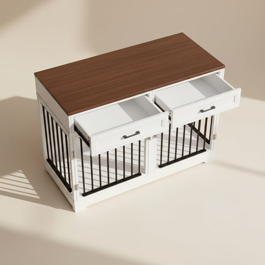 white and walnut #finish_white-and-walnut