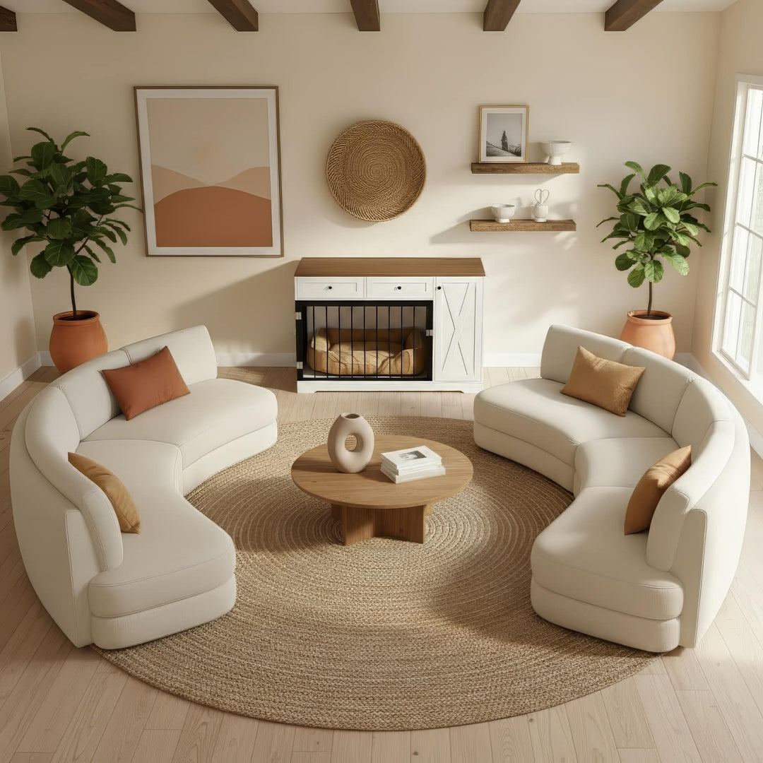 dark oak and white #finish_dark-oak-and-white