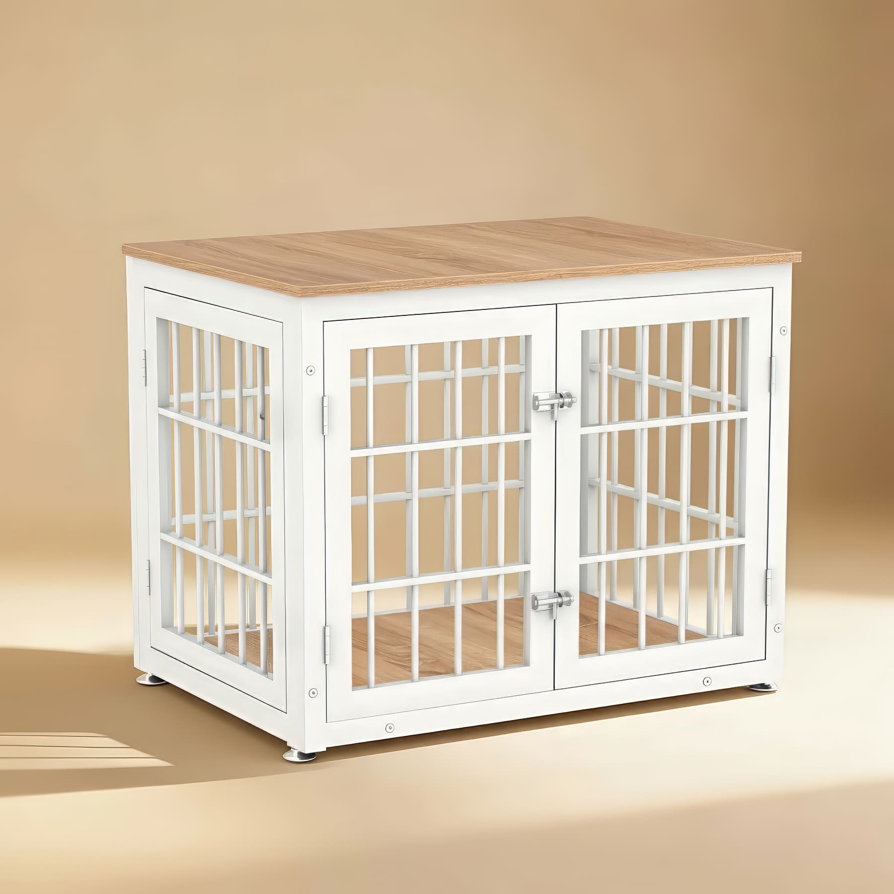 Avenor Furniture Style Dog Crate Modern Metal Dog Crate Side Photo Inspiration