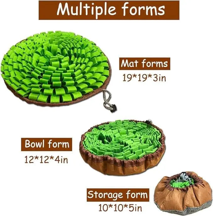 Grassland Snuffle Mat & Bowl One Paw Dog Company