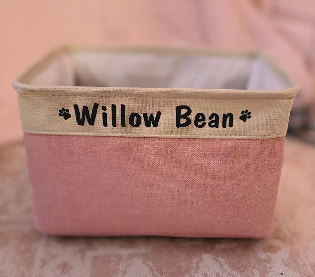 Personalized Dog Toy Box 0 BonaceBoutique