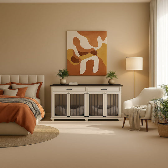 dark oak and white #finish_dark-oak-and-white