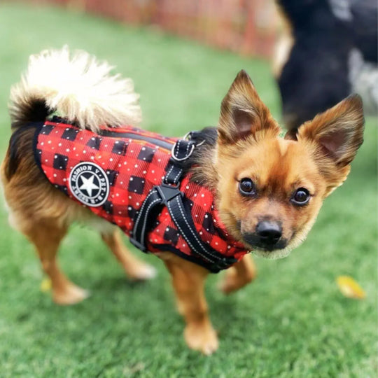 WaterProof Fleece Winter Coat One Paw Dog Company