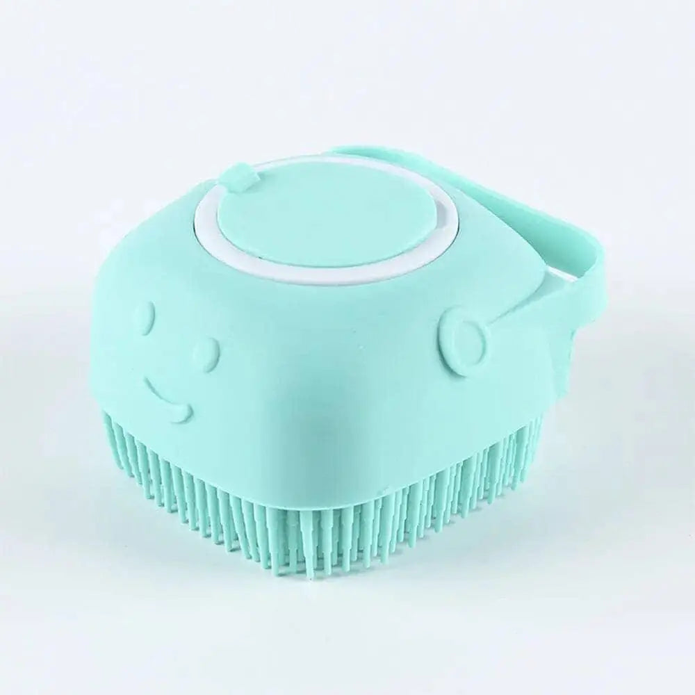 Dog Spa Shower Brush 0 BonaceBoutique Aquamarine
