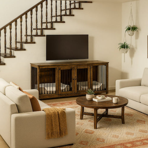 The Best Furniture-Style Dog Crates for Apartments and Small Spaces
