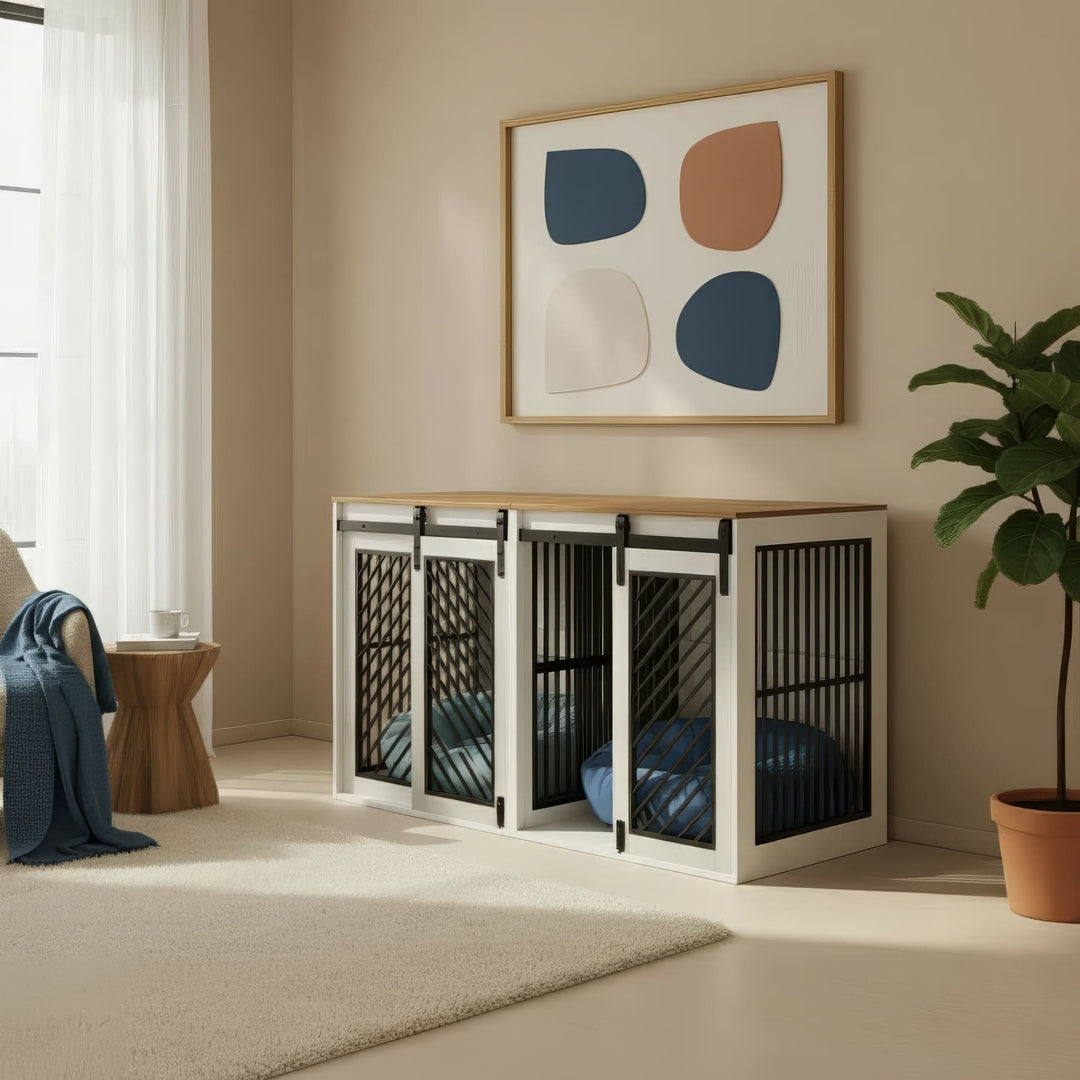 Where to Place a Furniture-Style Dog Crate in Your Home