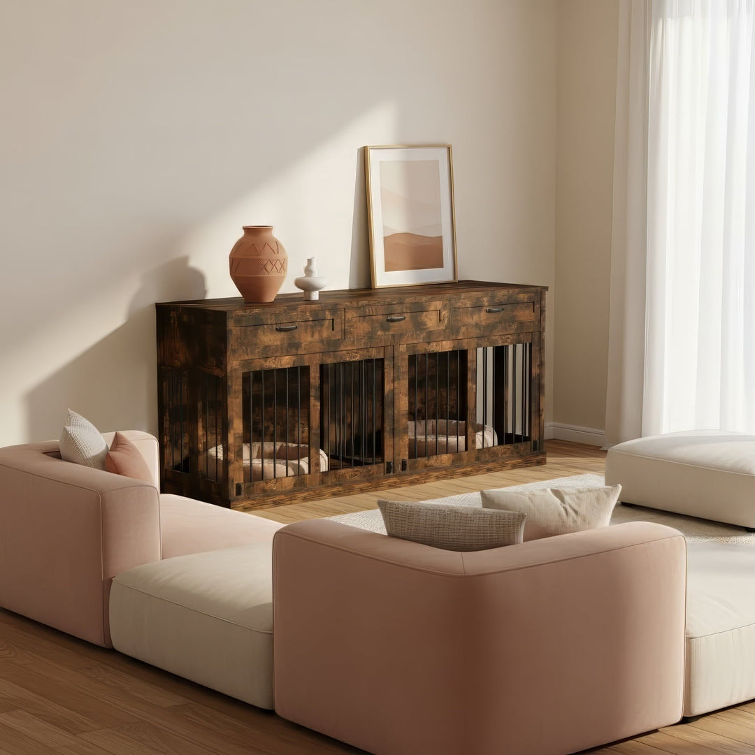 Choosing a Furniture-Style Dog Crate Based on Your Dog’s Daily Routine