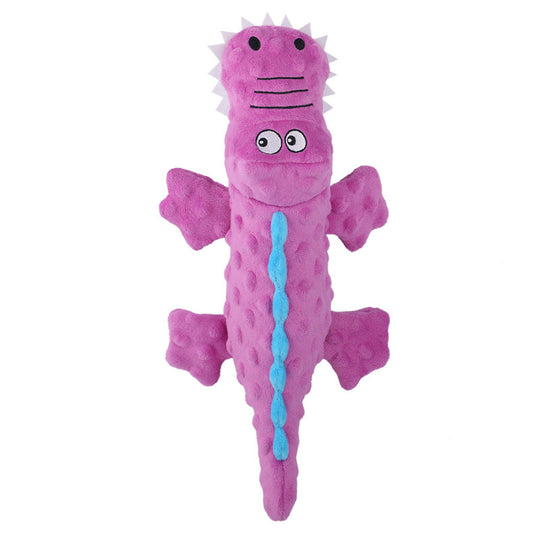 Plush Crocodile Squeaky Toy 