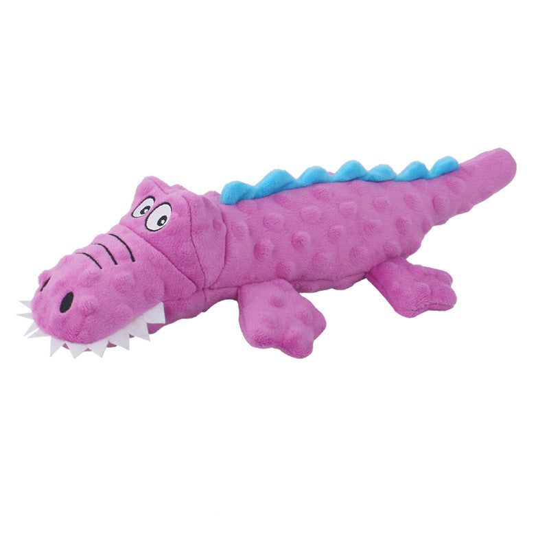 Plush Crocodile Squeaky Toy