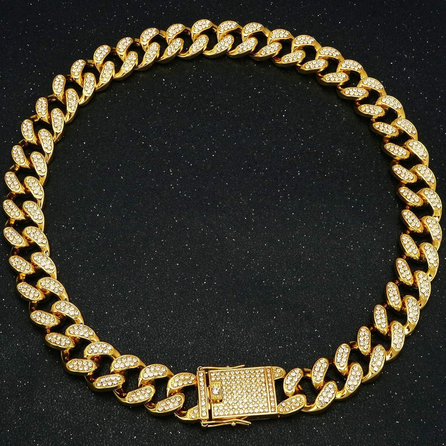 Diamond Chain Collar 