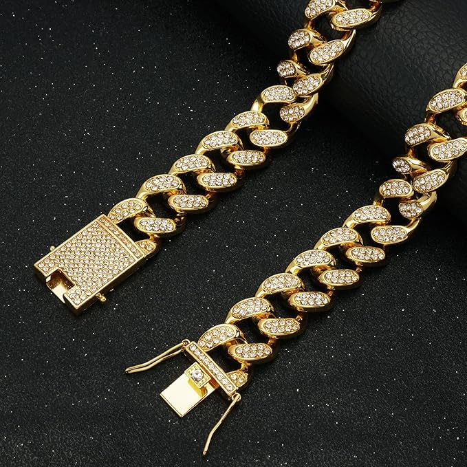 Diamond Chain Collar