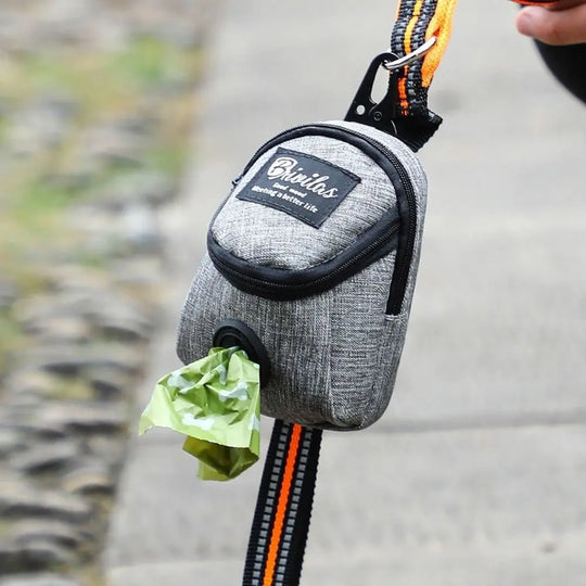 Clip-On Treat Holder & Waste Bag Pouch 