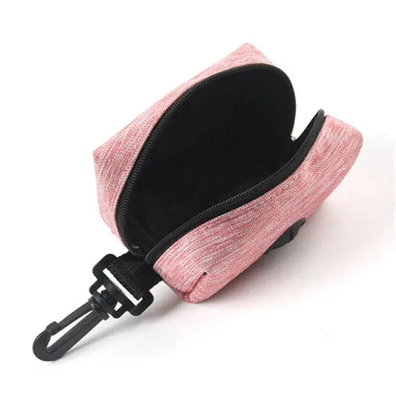 Canvas Poop Bag Holder & Accessory Bag One Paw Dog Company 