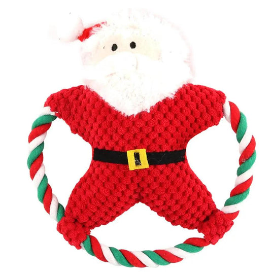 Christmas Plush Squeaker Toys 