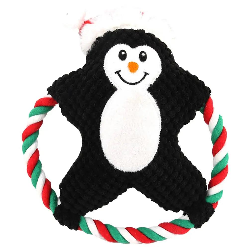 Christmas Plush Squeaker Toys 