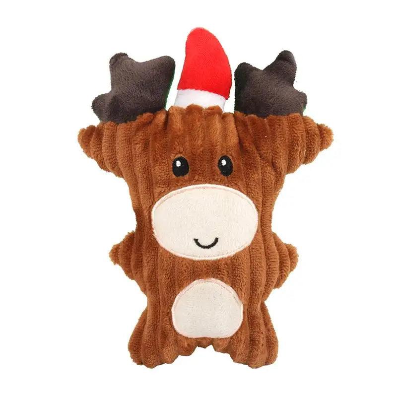 Christmas Plush Squeaker Toys 