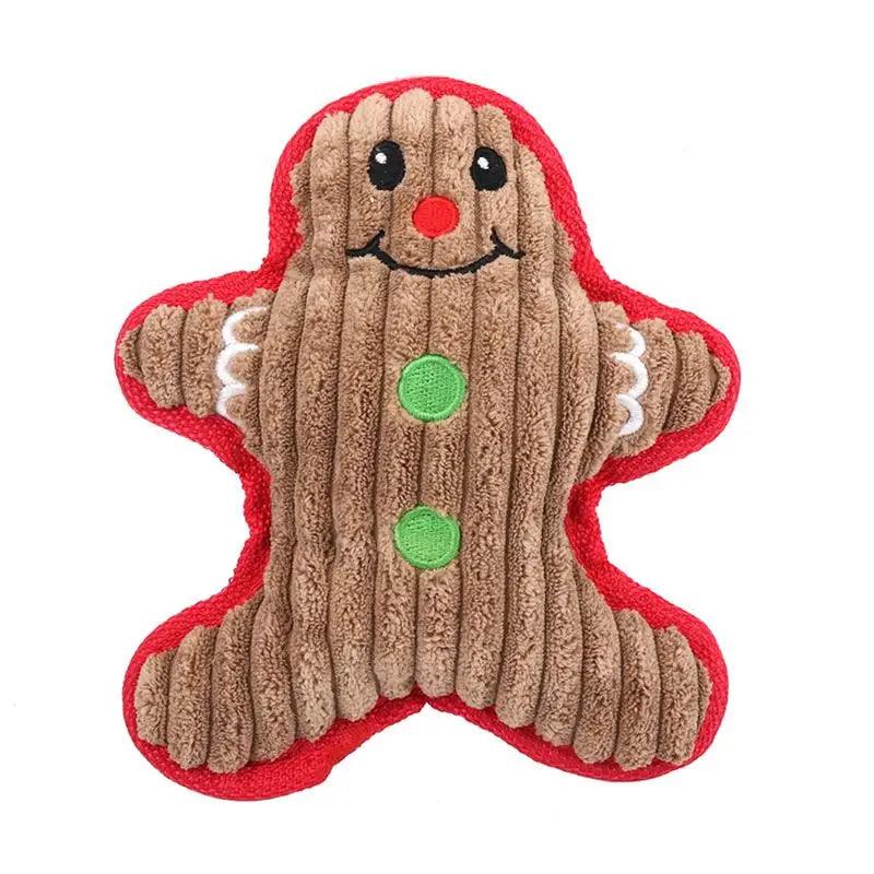 Christmas Plush Squeaker Toys 