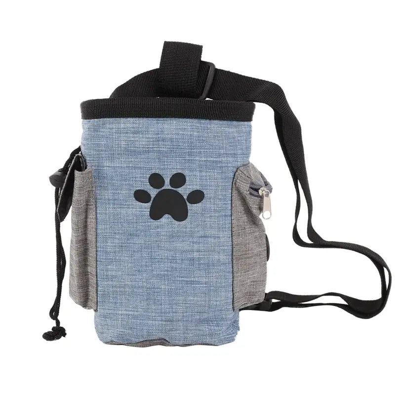 Pet Treat Bag with Waste Bag Holder 