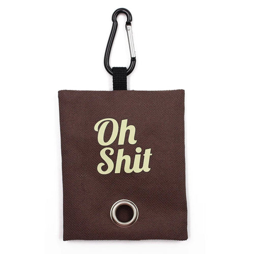 "Oh Shit" Bag Holder OnePaw Dog Company 
