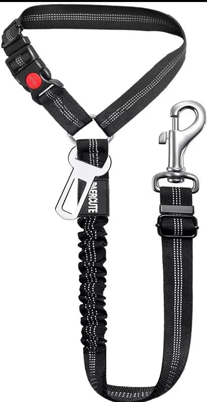 Adjustable Clip-In Dog Seat Belt One Paw Dog Company 