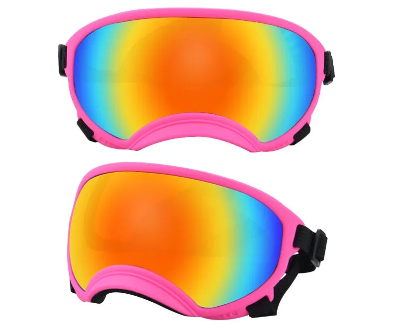Anti UV Dog Goggles OnePaw Dog Company Pink S Polarized