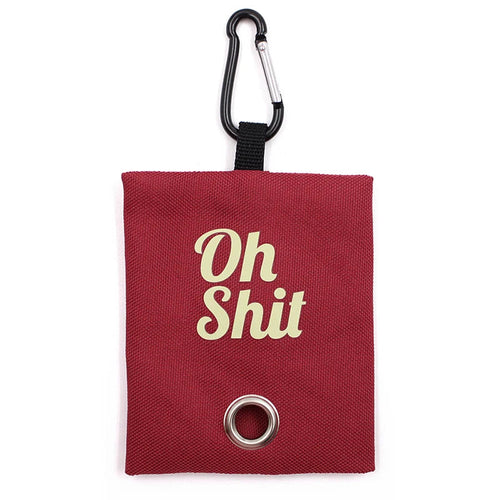 "Oh Shit" Bag Holder OnePaw Dog Company 
