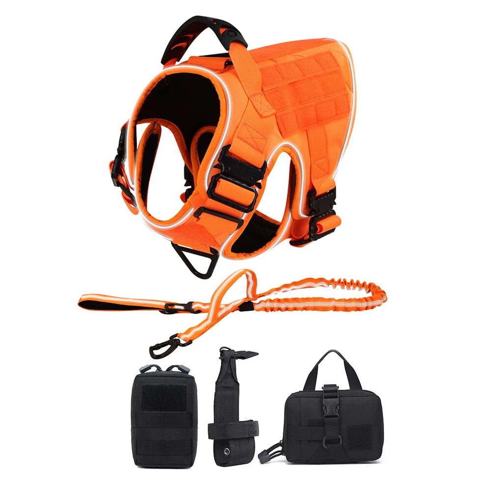 RECON™ Ultimate Tactical Harness Set 0 BonaceBoutique Orange RECON Harness Ultimate Set S