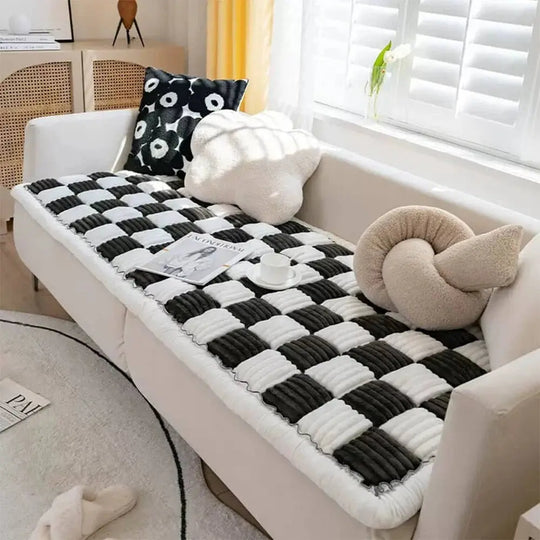 Dog Bed Mat Warm Pet Cat Scratchable Blanket Anti-slip Washable Cushion Sofa Couch Cover Protector For Large Dogs Pet Supplies 