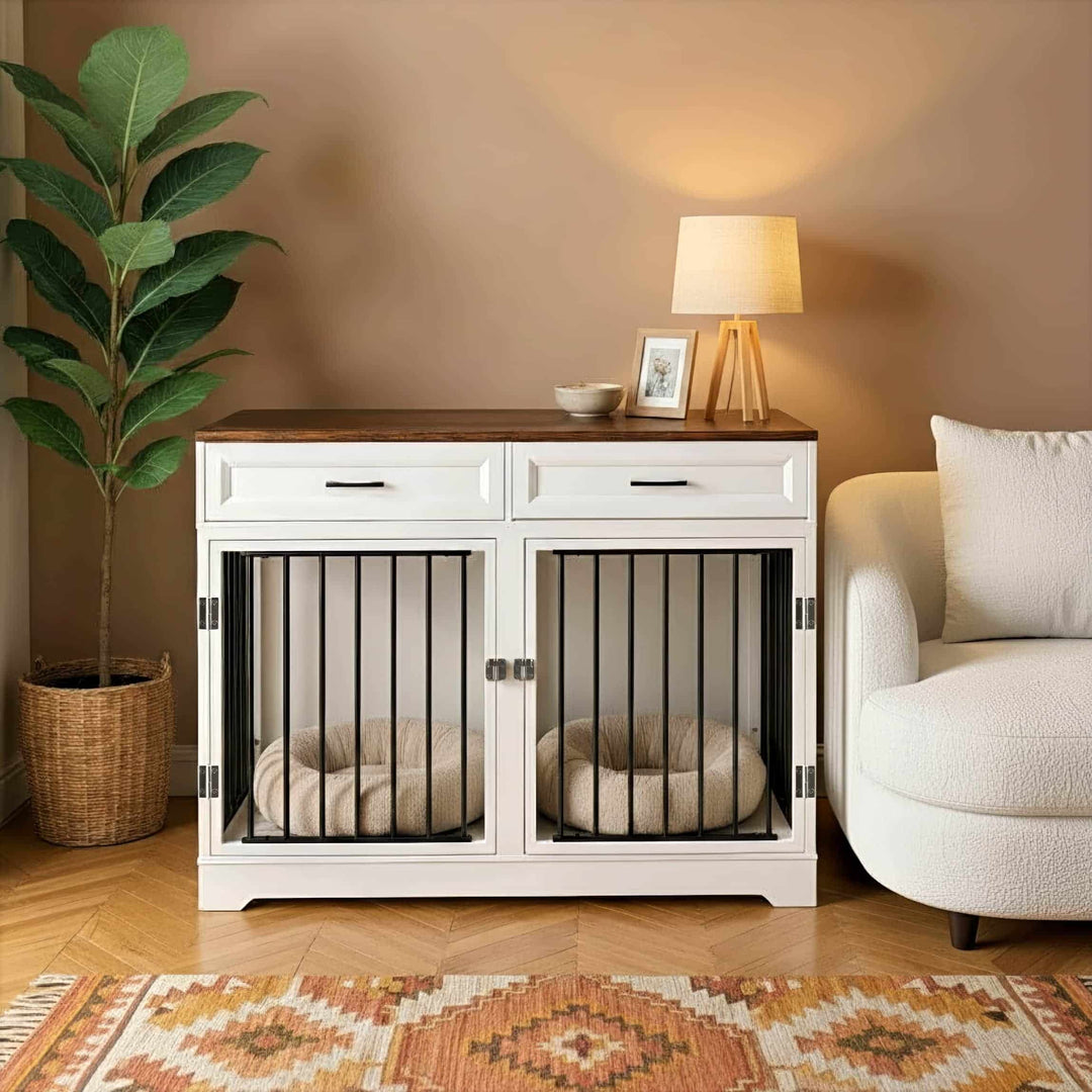 white and walnut #finish_white-and-walnut