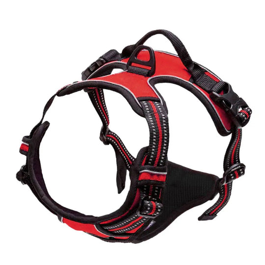 Easy Walk Reflective Harness One Paw Dog Company Red S 