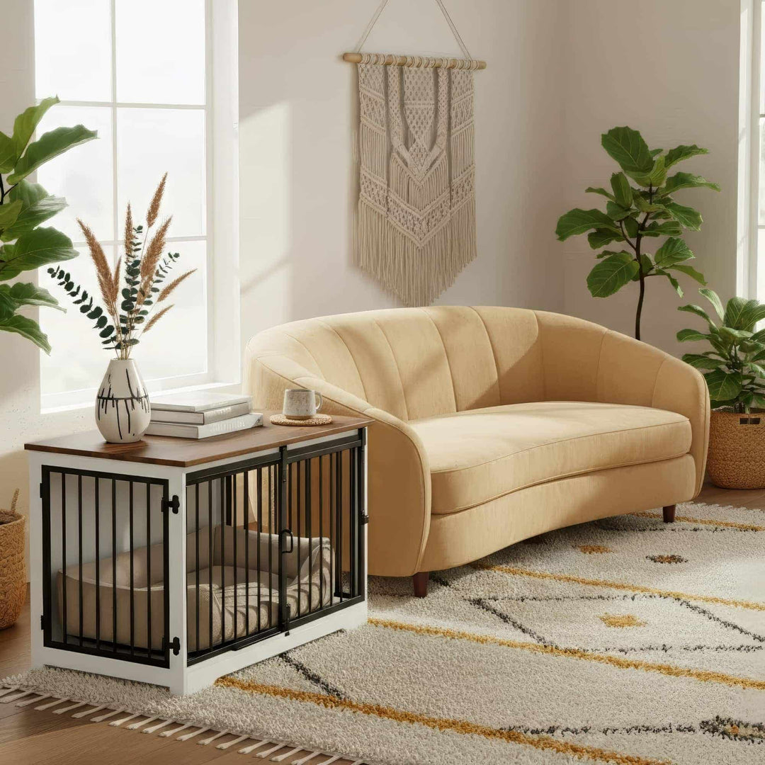 dark oak and white #finish_dark-oak-and-white