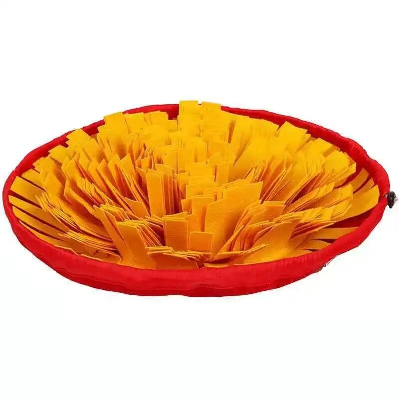 Grassland Snuffle Mat & Bowl One Paw Dog Company Yellow 