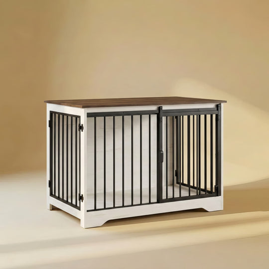 dark oak and white #finish_walnut-and-white