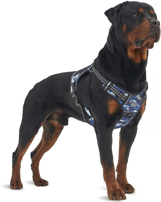 Reflective Tactical Dog Harness BonaceBoutique  