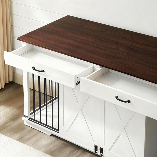 walnut and white #finish_walnut-and-white