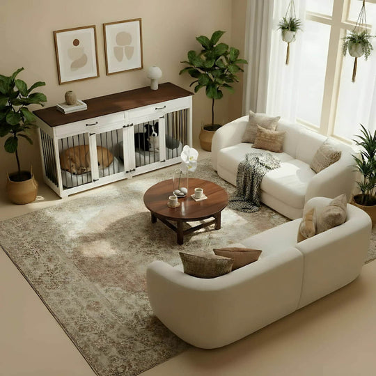 dark oak and white #finish_dark-oak-and-white