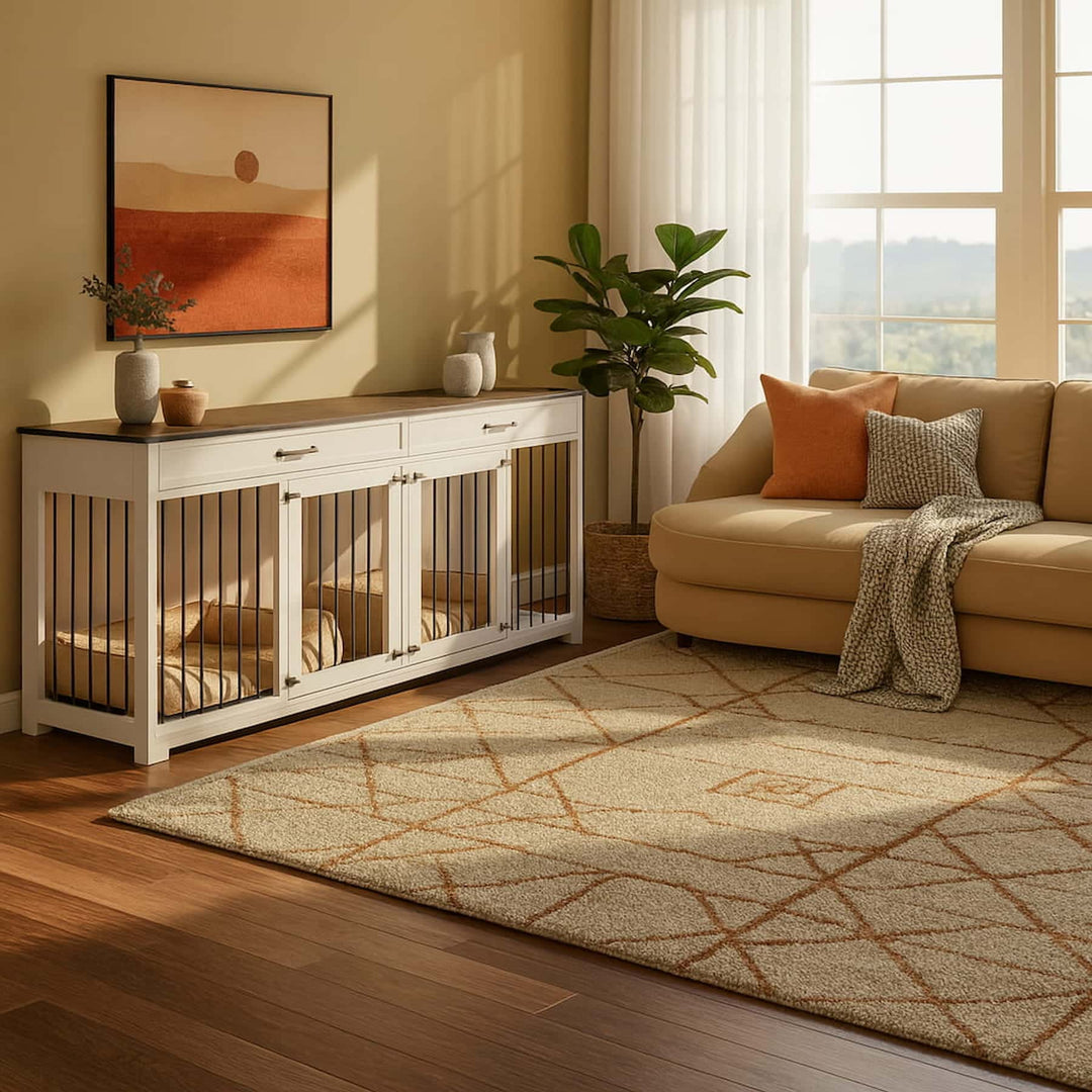 dark oak and white #finish_dark-oak-and-white