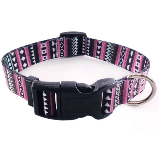 Boho Style Fashion Dog Collars 0 BonaceBoutique Boho Purple S 