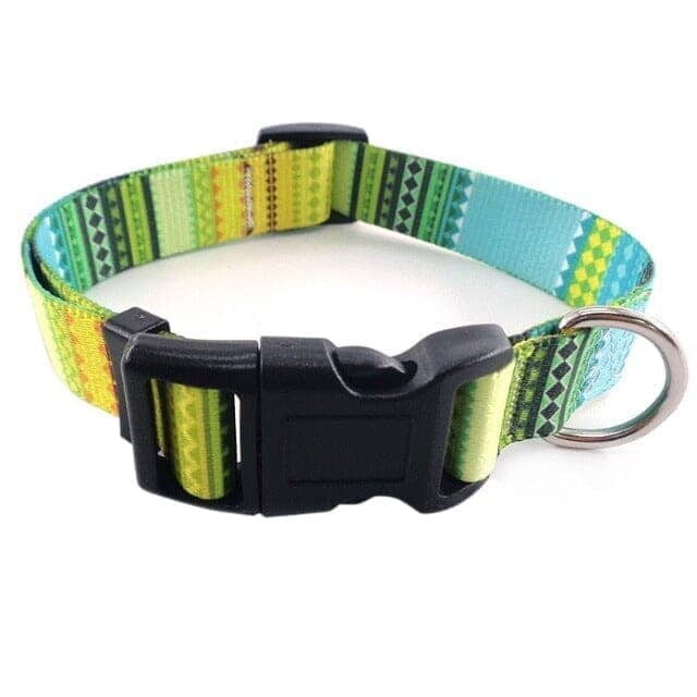 Boho Style Fashion Dog Collars 0 BonaceBoutique Boho Yellow S 