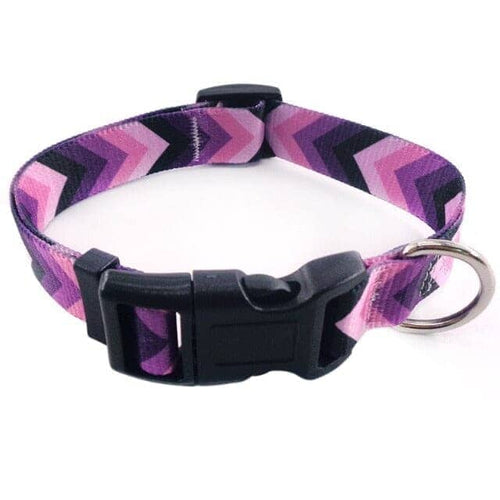 Boho Style Fashion Dog Collars 0 BonaceBoutique Purple Arrow S 